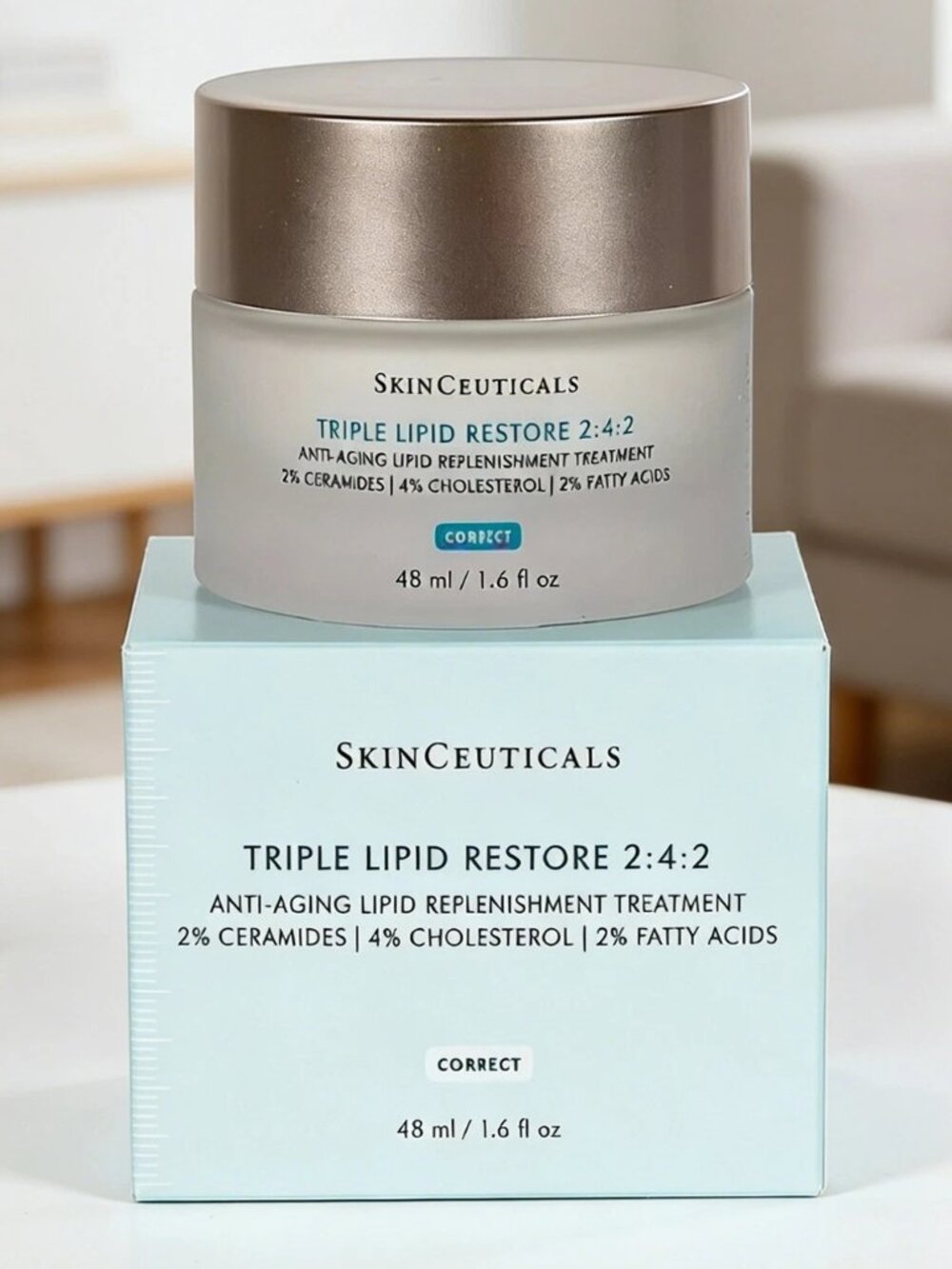 'SkinCeuticals' Triple Lipid Restore 1.6 oz Face Cream 2:4:2,48ml New in Box